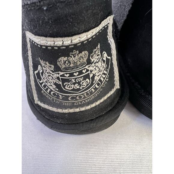 Vintage Juicy Couture Boots Womens Size 8 Y2K Embroidered - Picture 4 of 9